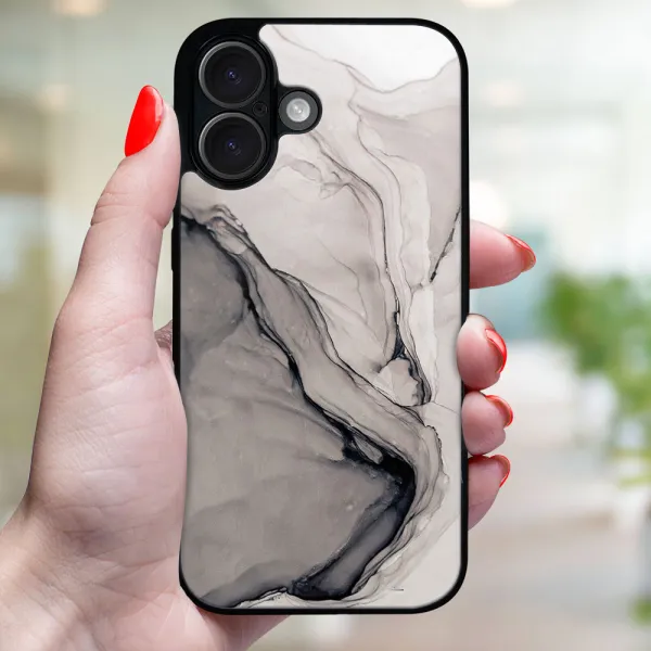 MY ART Ochranný kryt pre Apple iPhone 16 BLACK INK (146)