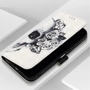 ART Peňaženkový kryt pre Infinix Zero 40 5G SKULL