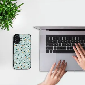 MY ART Ochranný kryt pre Apple iPhone 16 Plus BLUE TERRAZZO (164)