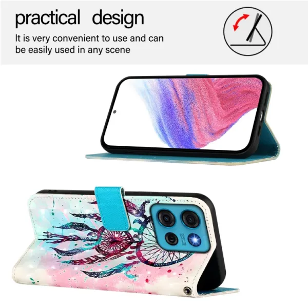 ART Peňaženkový kryt pre Motorola Moto G75 5G DREAMCATCHER
