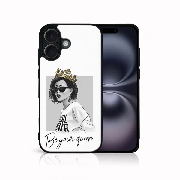 MY ART Ochranný kryt pre Apple iPhone 16 Plus QUEEN (139)