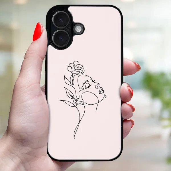 MY ART Ochranný kryt pre Apple iPhone 16 Plus ROSE GIRL (198)