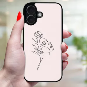 MY ART Ochranný kryt pre Apple iPhone 16 Plus ROSE GIRL (198)