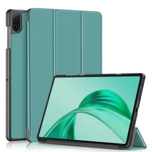 LEATHER Zaklápací kryt pre Honor Pad X8a / Honor Pad X8b zelený