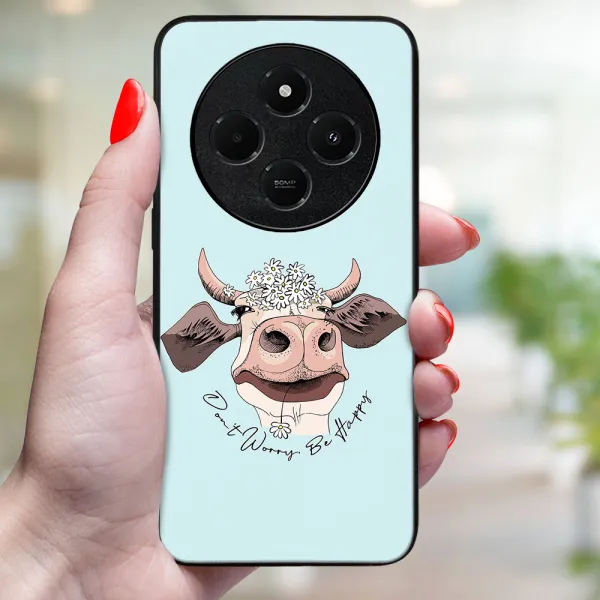 MY ART Ochranný kryt pre Xiaomi Redmi 14C / Poco C75 HAPPY COW (181)