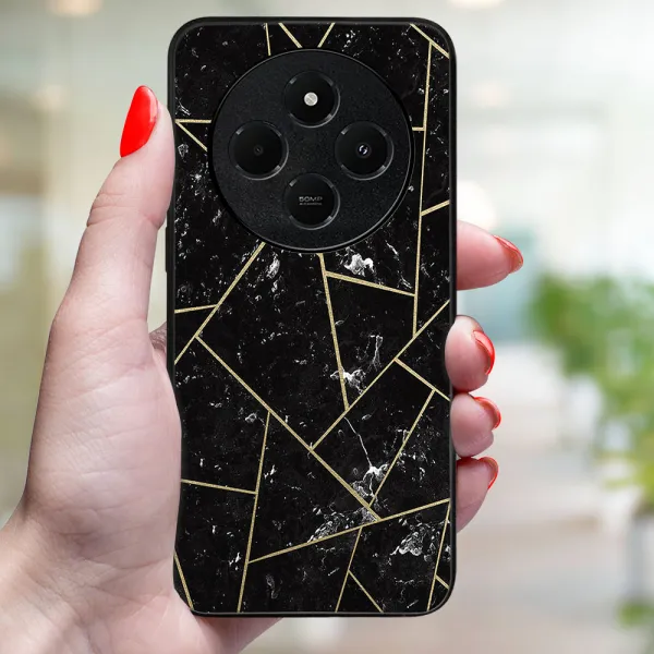 MY ART Ochranný kryt pre Xiaomi Redmi 14C / Poco C75 POLYGONAL (150)