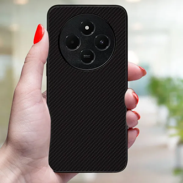 MY ART Ochranný kryt pre Xiaomi Redmi 14C / Poco C75 CARBON (231)