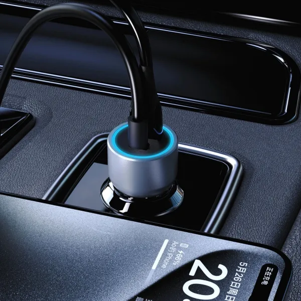 DUDAO R4T 30W Nabíjačka do auta USB-A / USB-C