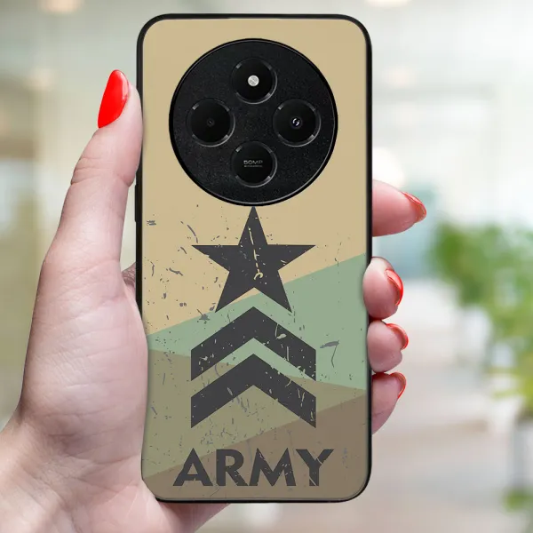 MY ART Ochranný kryt pre Xiaomi Redmi 14C / Poco C75 ARMY (236)