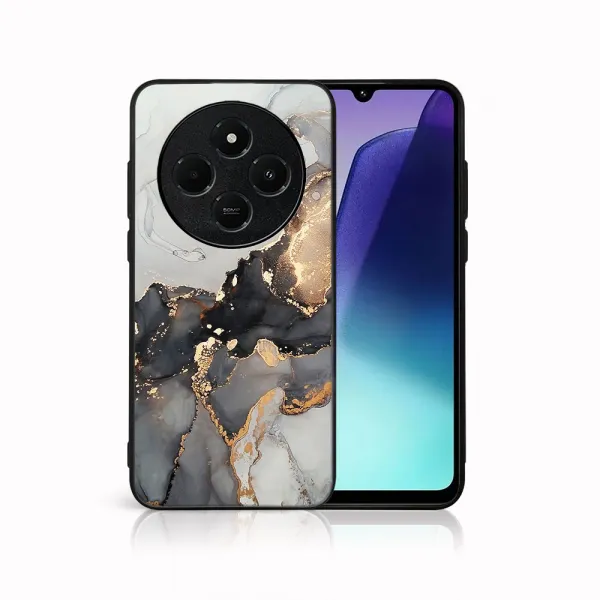 MY ART Ochranný kryt pre Xiaomi Redmi 14C / Poco C75 GREY MARBLE (140)