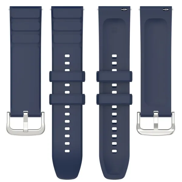 SILICONE Vymeniteľný remienok pre Amazfit GTR 4 tmavomodrý