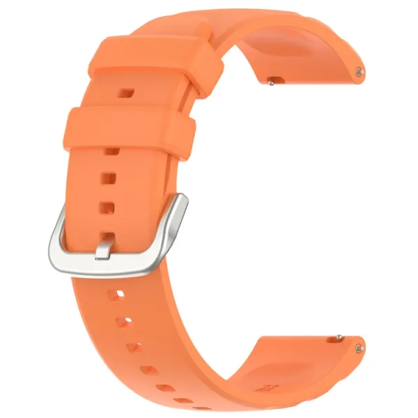 SILICONE Vymeniteľný remienok pre Amazfit GTR 4 oranžový