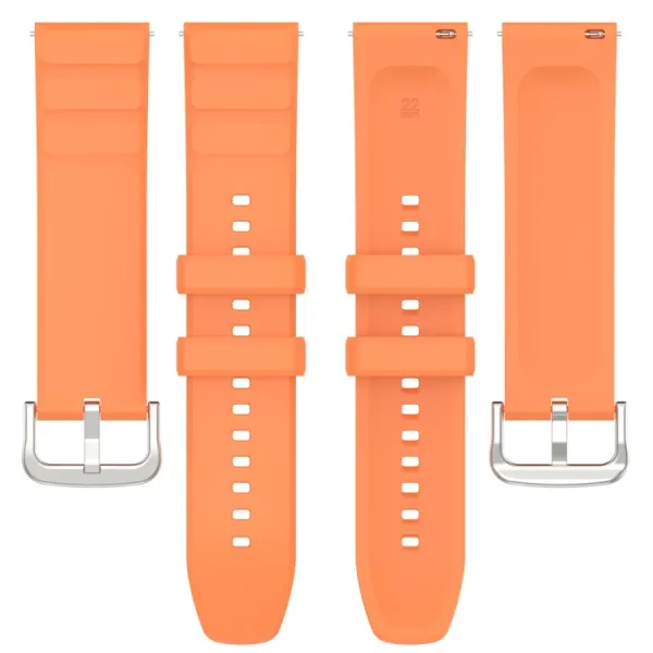 SILICONE Vymeniteľný remienok pre Amazfit GTR 4 oranžový