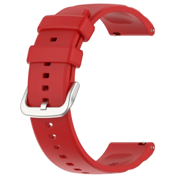 SILICONE Vymeniteľný remienok pre Amazfit GTR 4 červený