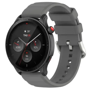 SILICONE Vymeniteľný remienok pre Amazfit GTR 4 šedý