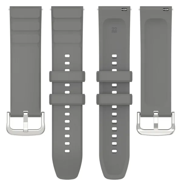 SILICONE Vymeniteľný remienok pre Amazfit GTR 4 šedý
