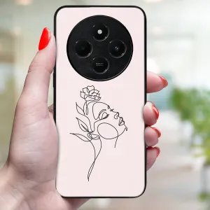 MY ART Ochranný kryt pre Xiaomi Redmi 14C / Poco C75 ROSE GIRL (198)