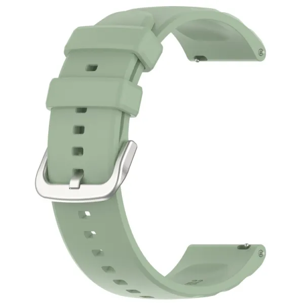 SILICONE Vymeniteľný remienok pre Amazfit GTR 4 svetlozelený