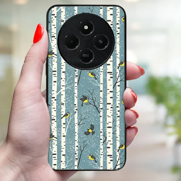 MY ART Kryt s vianočným dizajnom Xiaomi Redmi 14C / Poco C75 BIRCH (072)