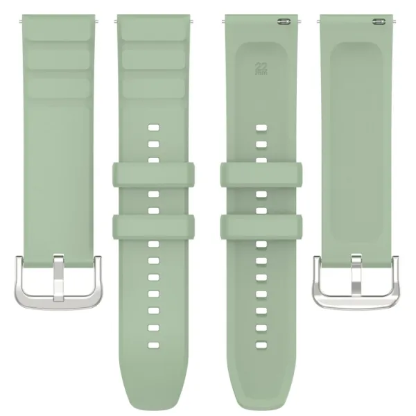 SILICONE Vymeniteľný remienok pre Amazfit GTR 4 svetlozelený