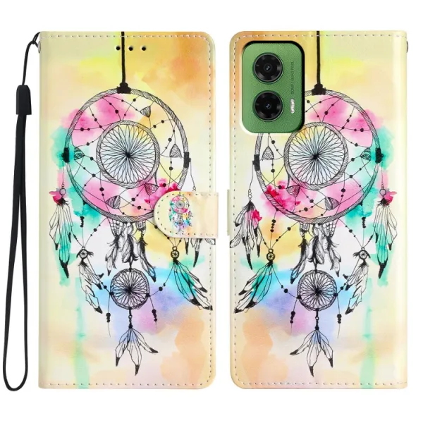 ART Peňaženkový kryt pre Motorola Moto G35 5G DREAMCATCHER