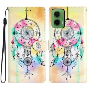 ART Peňaženkový kryt pre Motorola Moto G35 5G DREAMCATCHER