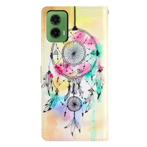 ART Peňaženkový kryt pre Motorola Moto G35 5G DREAMCATCHER