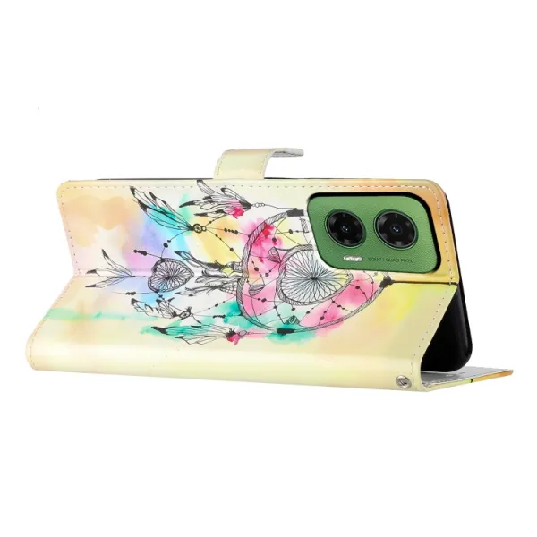 ART Peňaženkový kryt pre Motorola Moto G35 5G DREAMCATCHER