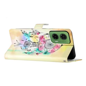 ART Peňaženkový kryt pre Motorola Moto G35 5G DREAMCATCHER