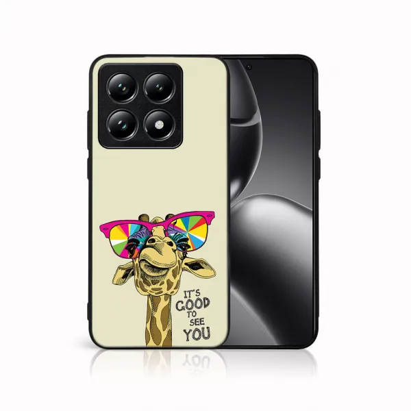 MY ART Ochranný kryt pre Xiaomi 14T GIRAFFE (180)