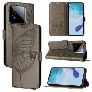 ART BUTTERFLY Peňaženkový obal pre Realme GT 7 Pro 5G šedý