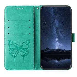 ART BUTTERFLY Peňaženkový obal pre Realme GT 7 Pro 5G zelený