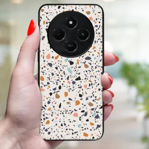 MY ART Ochranný kryt pre Xiaomi Redmi 14C / Poco C75 BEIGE TERRAZZO (162)
