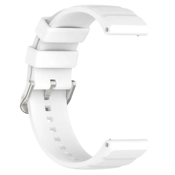 SILICONE Vymeniteľný remienok pre Amazfit GTR 4 biely