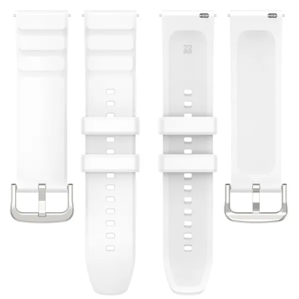 SILICONE Vymeniteľný remienok pre Amazfit GTR 4 biely