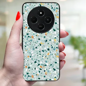 MY ART Ochranný kryt pre Xiaomi Redmi 14C / Poco C75 BLUE TERRAZZO (164)