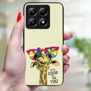 MY ART Ochranný kryt pre Xiaomi 14T GIRAFFE (180)