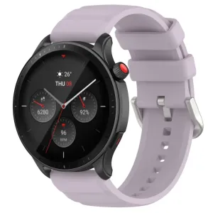 SILICONE Vymeniteľný remienok pre Amazfit GTR 4 fialový