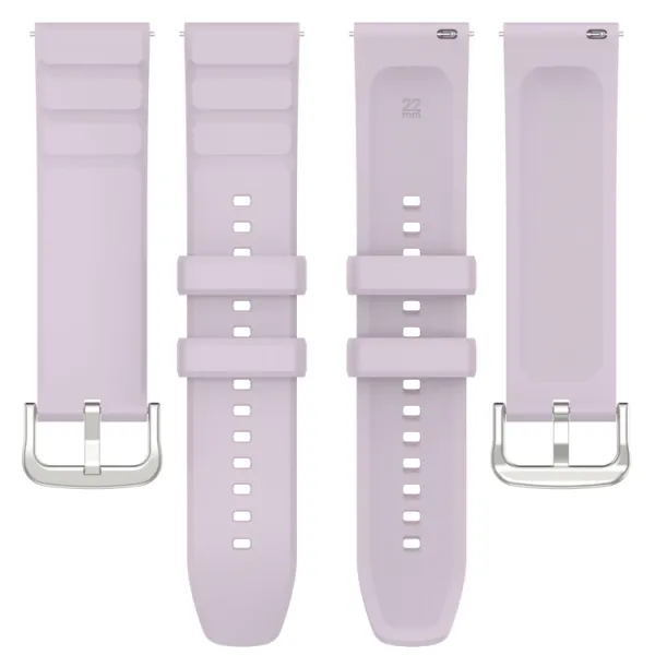 SILICONE Vymeniteľný remienok pre Amazfit GTR 4 fialový