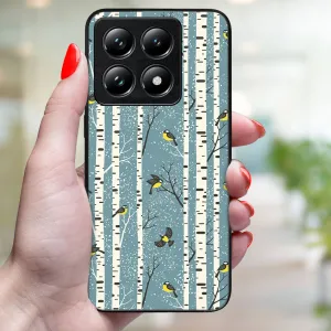 MY ART Kryt s vianočným dizajnom Xiaomi 14T BIRCH (072)