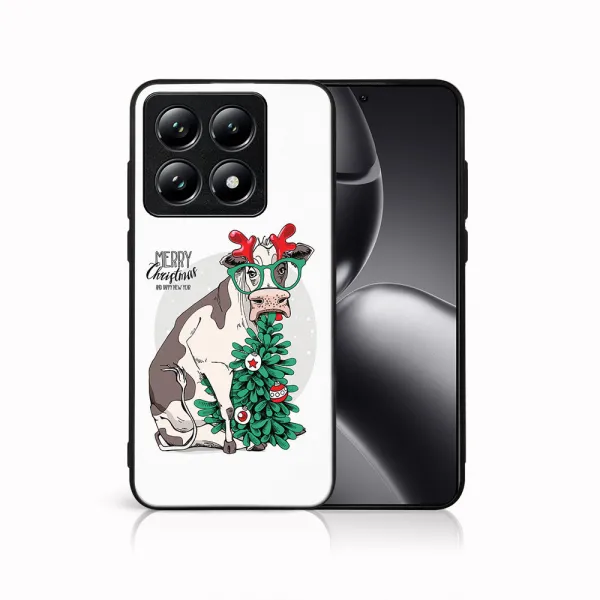 MY ART Kryt s vianočným dizajnom Xiaomi 14T MERRY CHRISTMAS (074)