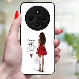 MY ART Ochranný kryt pre Xiaomi Redmi 14C / Poco C75 RED DRESS (137)