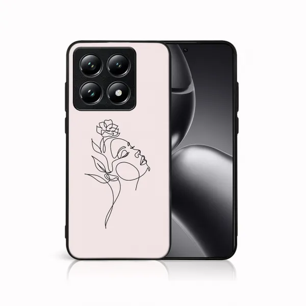 MY ART Ochranný kryt pre Xiaomi 14T ROSE GIRL (198)