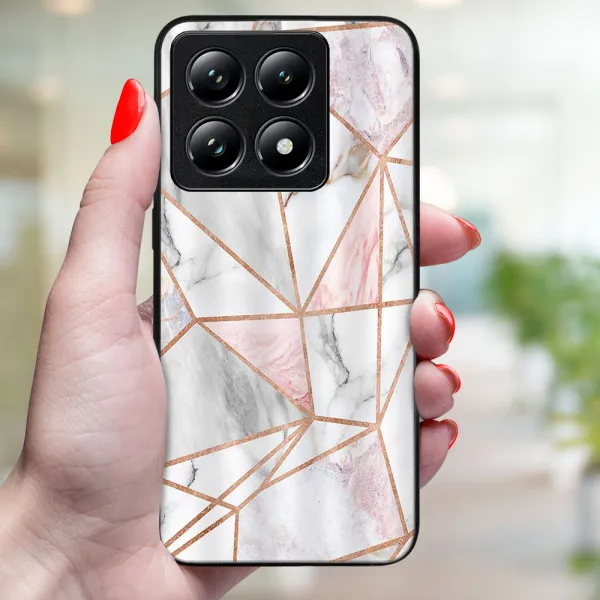 MY ART Ochranný kryt pre Xiaomi 14T PINK MARBLE (143)
