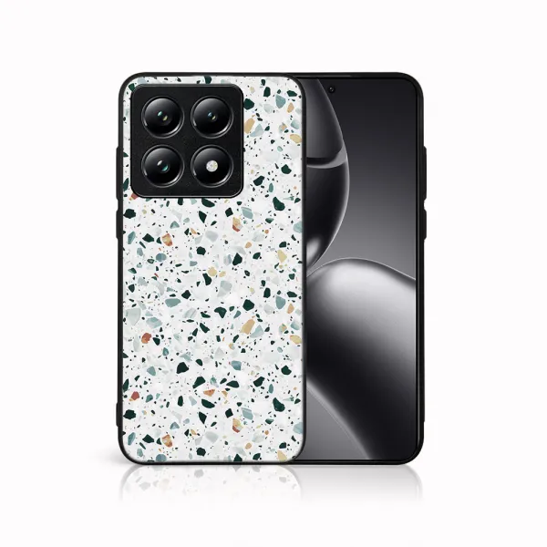 MY ART Ochranný kryt pre Xiaomi 14T GREY TERRAZZO (163)