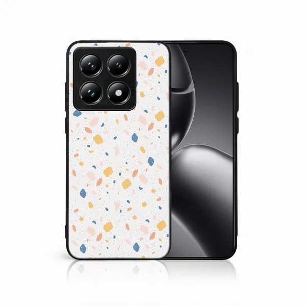 MY ART Ochranný kryt pre Xiaomi 14T ORANGE TERRAZZO (165)