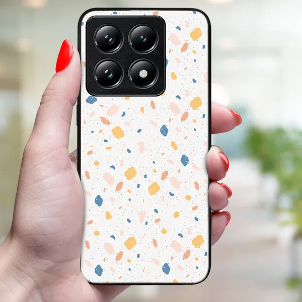 MY ART Ochranný kryt pre Xiaomi 14T ORANGE TERRAZZO (165)