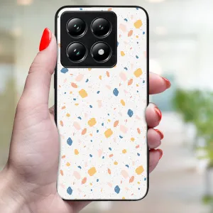 MY ART Ochranný kryt pre Xiaomi 14T ORANGE TERRAZZO (165)