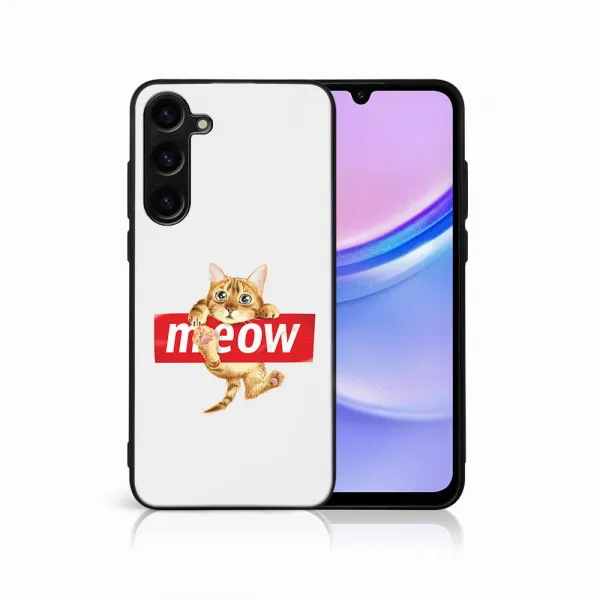 MY ART Ochranný kryt pre Samsung Galaxy A16 / A16 5G MEOW (183)