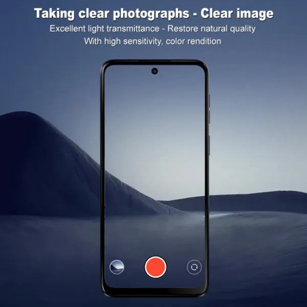 IMAK FULL COVER Sklo pre fotoaparát Motorola Moto G55 5G TRANSPARENT